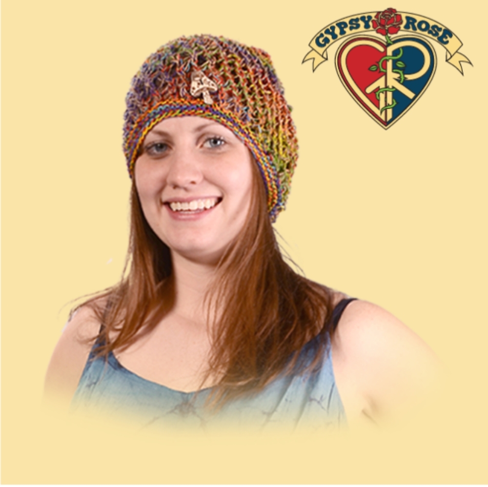 Gypsy Rose cute knitted hat